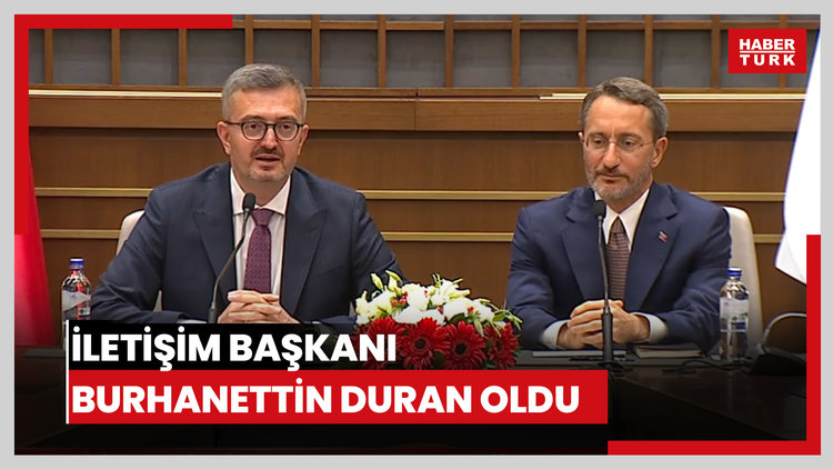 İletişim Başkanlığı'nda devir teslim