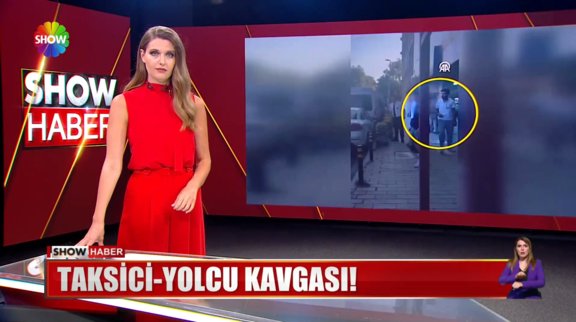 Taksici-yolcu kavgası!