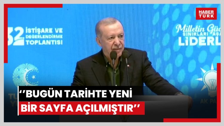 Cumhurbaşkanı Erdoğan, partisinin Kızılcahamam'daki kampında açıklamalarda bulundu
