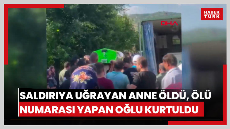 Konteynerde saldırıya uğrayan anne öldü, ölü numarası yapan oğlu kurtuldu