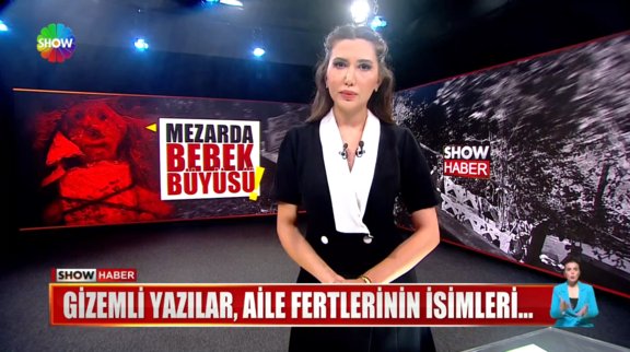 Mezarda bebek büyüsü! 