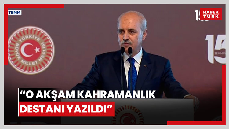 TBMM Başkanı Numan Kurtulmuş açıklamalarda bulundu