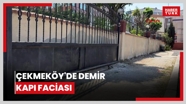 Çekmeköy'de demir kapının üzerine düştüğü 10 yaşındaki Eymen öldü; iple önlem alındı