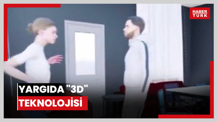Yargıda "3D" teknolojisi: Olay anı animasyonla canlandırılıyor