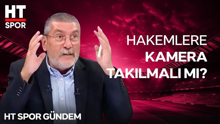 TFF'den yeni karar: Hakemlere yaka kamerası takılacak  - HT Spor