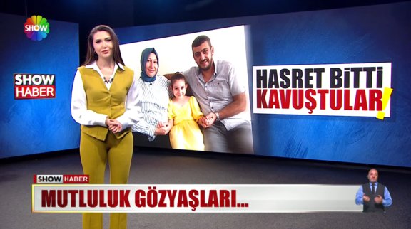 Hasret bitti, kavuştular!