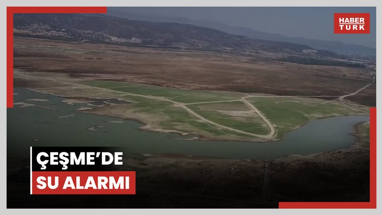 Çeşme'de su alarmı
