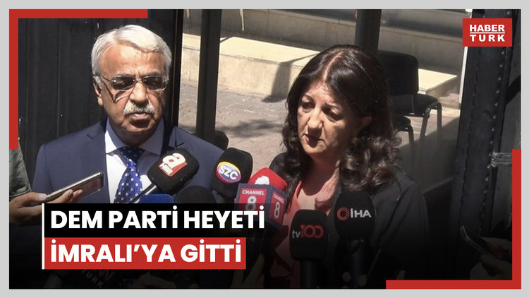 DEM Parti heyeti İmralı'ya gitti