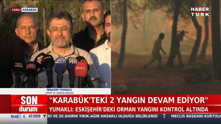 Bakan Yumaklı'dan açıklama