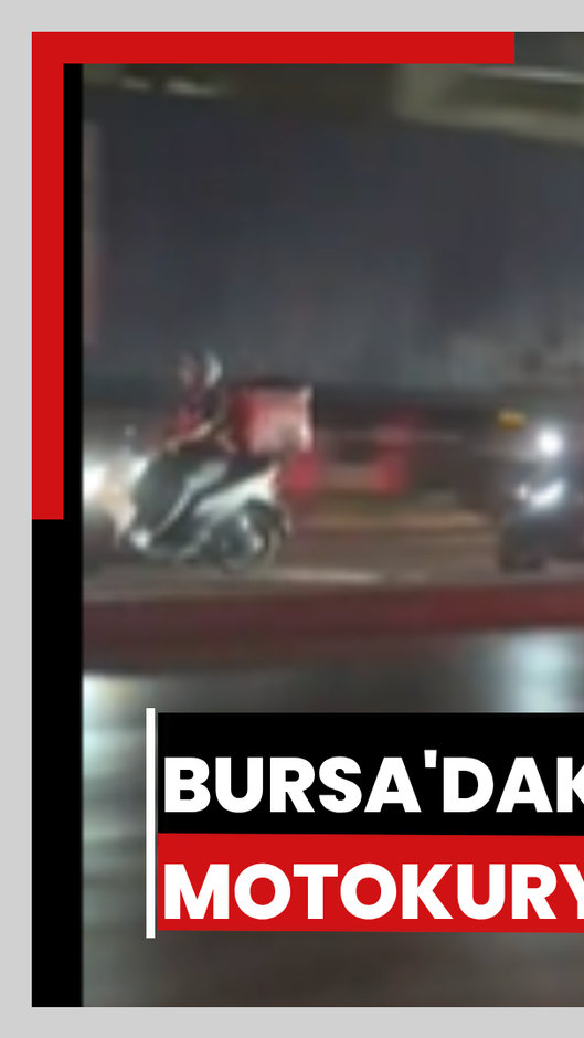 Bursa'daki yangına motokuryelerden destek