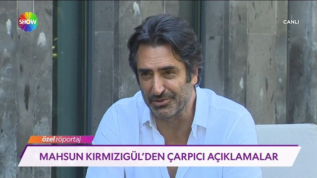 Mahsun Kırmızıgül'den çarpıcı açıklamalar!