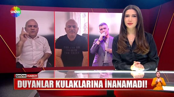 Özcan Deniz sesli adam!