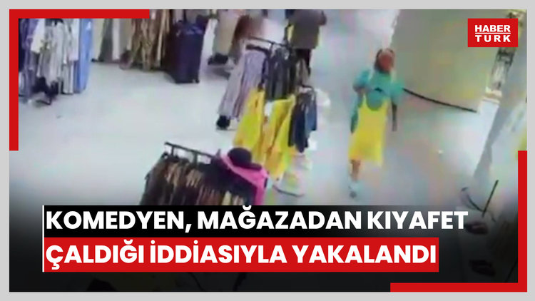 İngiliz komedyen, Şişlide mağazadan kıyafet çaldığı iddiasıyla yakalandı
