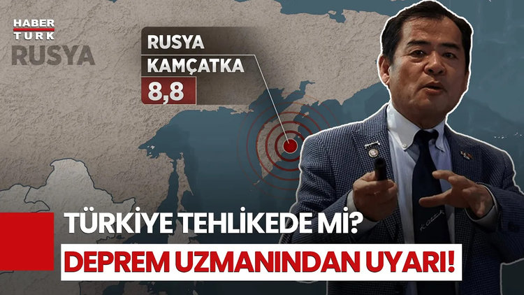 Rusya’daki Deprem Türkiye’yi Etkiler Mi? Deprem Uzmanı Yoshinori Moriwaki Anlattı
