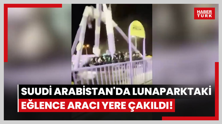 Suudi Arabistan'da Lunaparktaki Korkunç Kaza: Dönme Dolap Yerinden Söküldü, Çok Sayıda Yaralı!