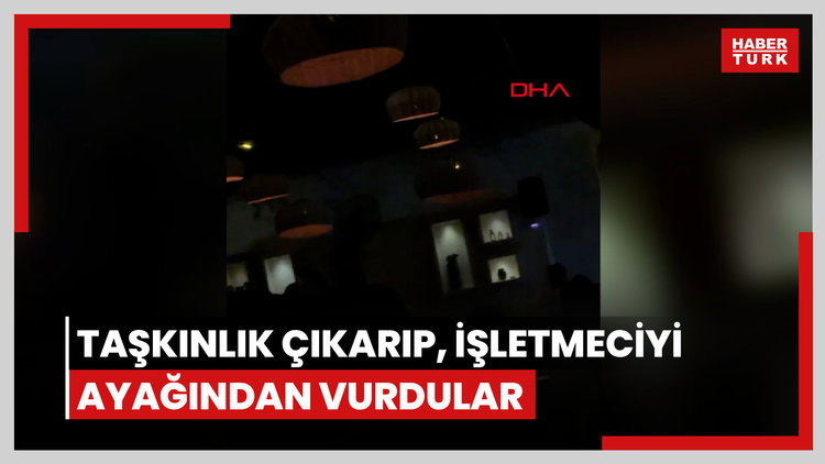 Çeşme'de eğlence mekanında taşkınlık çıkarıp, işletmeciyi ayağından vurdular