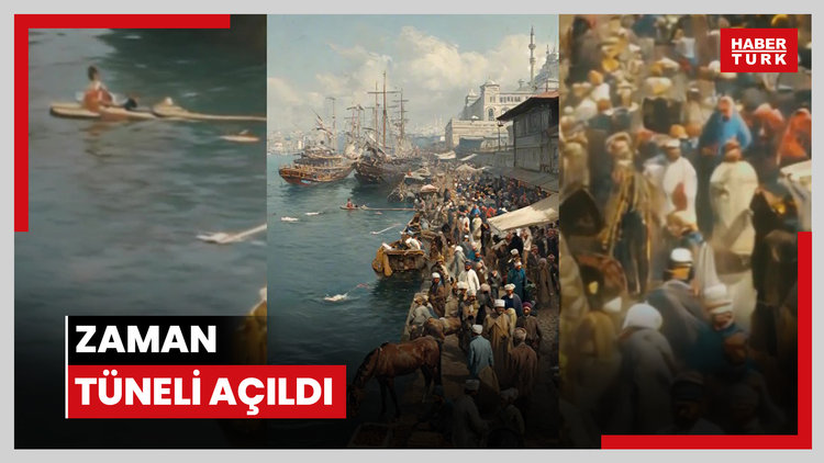 Zaman tüneli açıldı