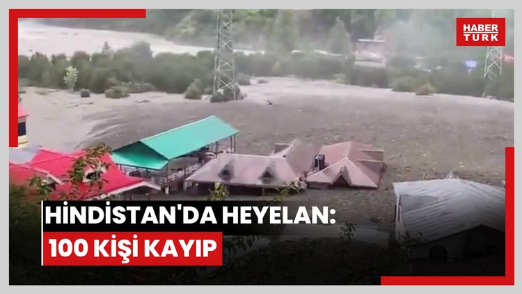 Hindistan'da heyelan: 100 kişi kayıp