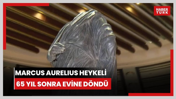 Marcus Aurelius heykeli 65 yıl sonra evine döndü