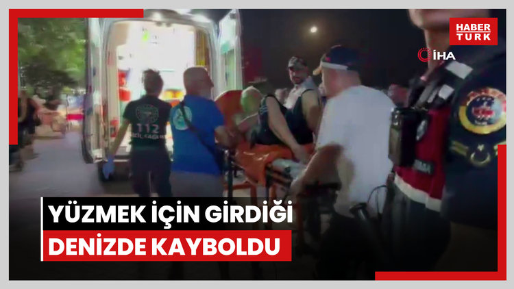 75 yaşındaki adam yüzmek için girdiği denizde kayboldu