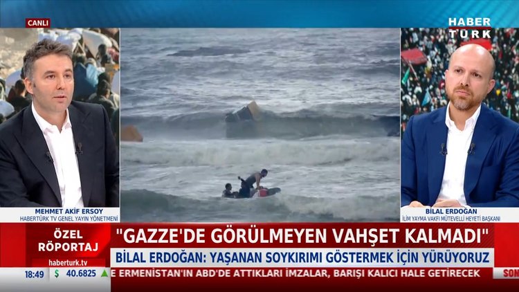 Bilal Erdoğan, Habertürk tveye Konuk Oldu