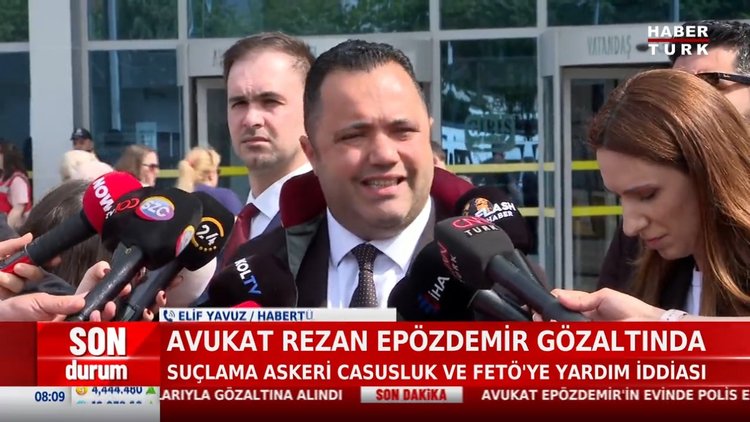 Rezan Epözdemir gözaltına alındı