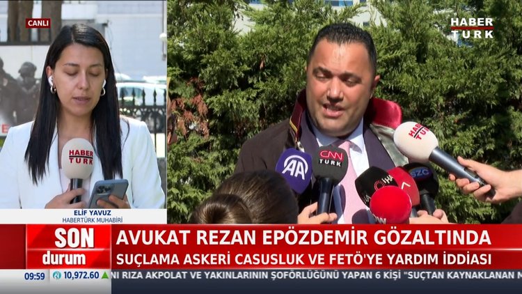 Rezan Epözdemir gözaltına alındı