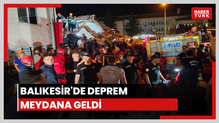 Balıkesir'de deprem