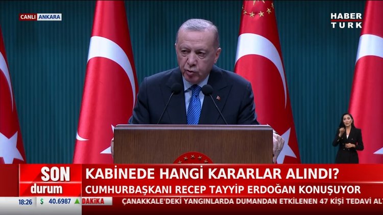 Cumhurbaşkanı Erdoğan'dan açıklamalar