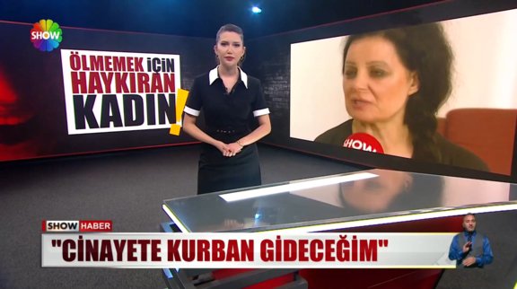 Ölmemek için haykıran kadın! 