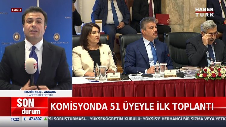 Komisyonda 51 üyeyle ilk toplantı