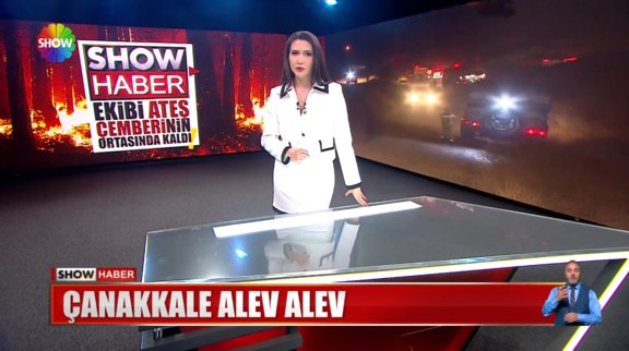 Çanakkale alev alev!