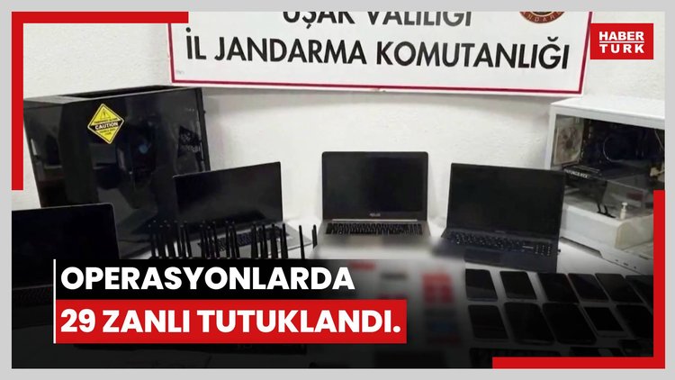 16 ildeki "yasa dışı bahis ve nitelikli dolandırıcılık" operasyonlarında yakalanan 29 zanlı tutuklandı
