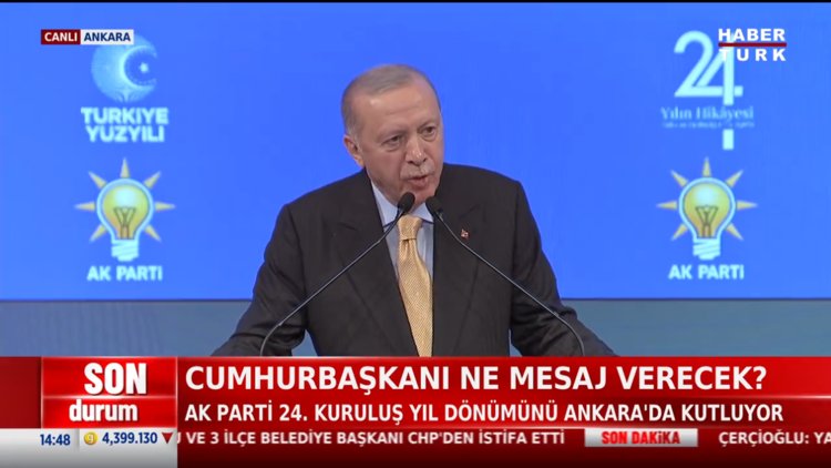 AK Parti'nin 24. kuruluş yıl dönümünde açıklamalar