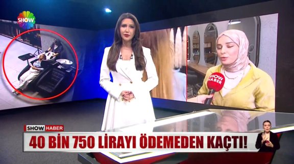 40 bin 750 lirayı ödemeden kaçtı! 
