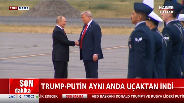 ABD Başkanı Trump ve Rusya Devlet Başkanı Putin bir arada! Görüşmeden ilk kare geldi