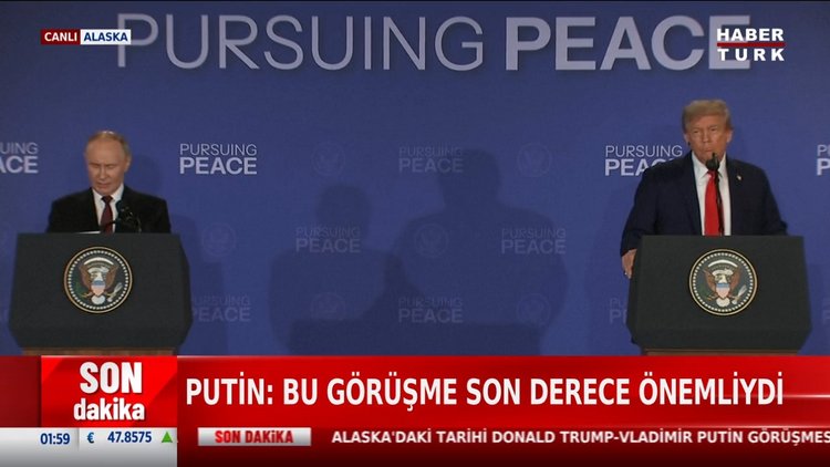 Putin ve Trump'tan ortak açıklama