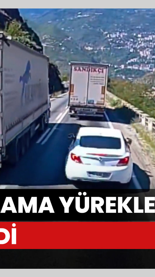 Hatalı sollama yürekleri ağza getirdi