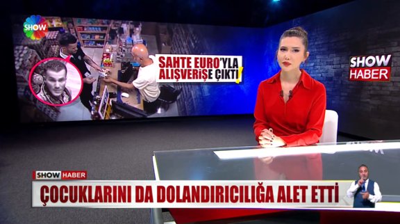 Sahte euro dolandırıcısı!