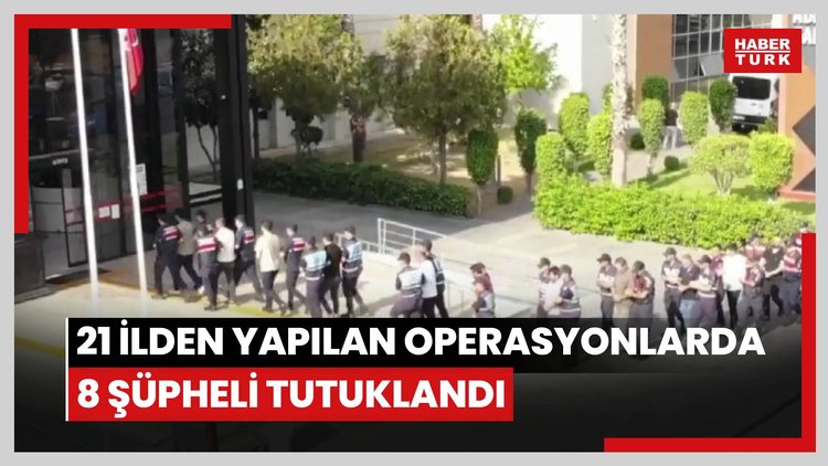 21 ildeki "yasa dışı bahis ve dolandırıcılık" operasyonlarında 8 şüpheli tutuklandı