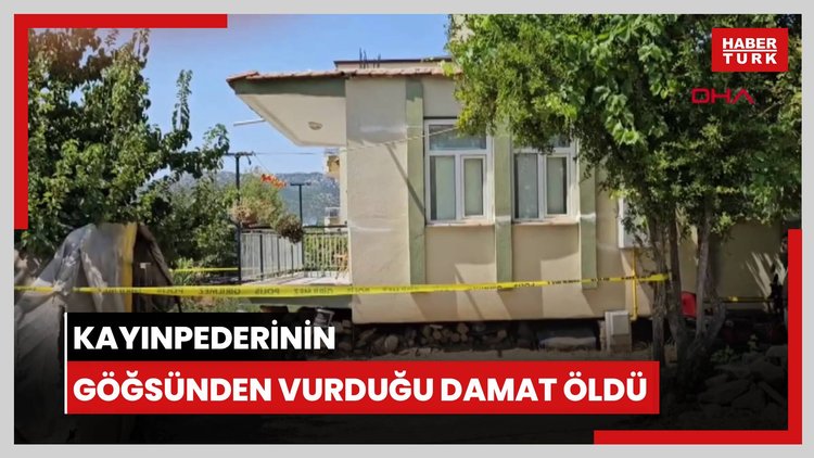 Kayınpederinin göğsünden vurduğu damat öldü