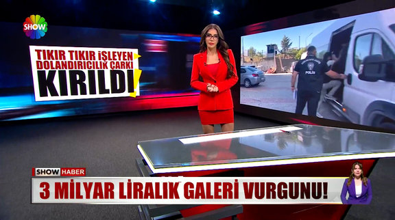 3 milyar liralık galeri vurgunu!