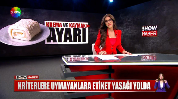 Krema ve kaymak ayarı!