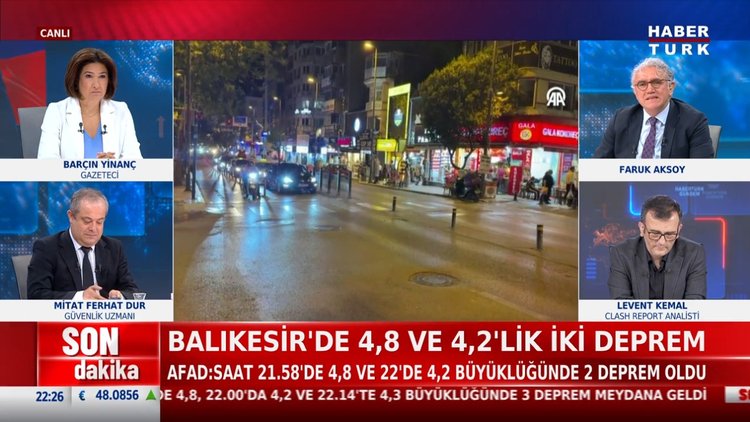 Prof. Şener Üşümezsoy, Balıkesir depremini değerlendirdi