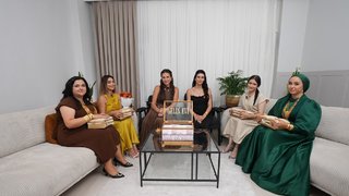 28 yaşında, 2,5 aylık evli Pervin Coşkun’un evine konuk olunuyor.