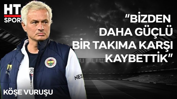 Mourinho'dan taraftarı kızdıran açıklama: Ritimleriyle baş edemedik 