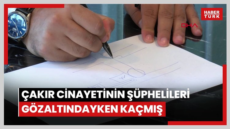 Hakan Çakır cinayetinin şüphelileri, gözaltındayken hastaneden kaçmış