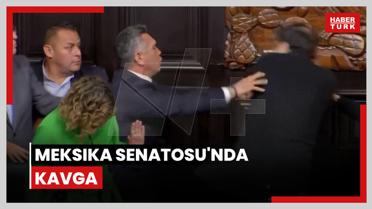 Meksika Senatosu'nda kavga