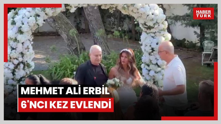 Mehmet Ali Erbil, 6'ncı kez evlendi