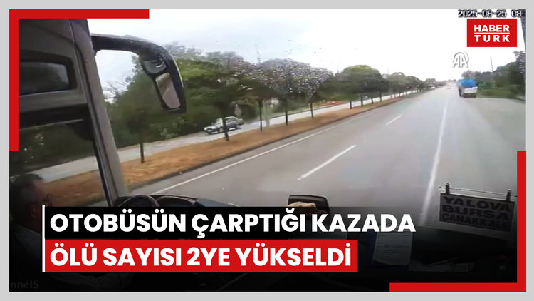 Yolcu otobüsünün yol kenarındakilere çarptığı kazada ölü sayısı 2ye yükseldi